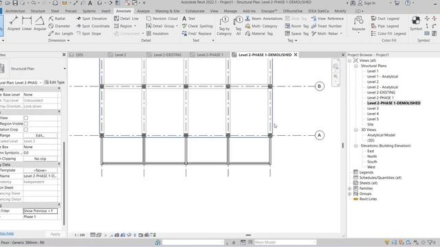 CH05-08_PHASING IN REVIT||اعمال الترميم واضافه اجزاء للمبنى جديده على الريفت смотреть онлайн