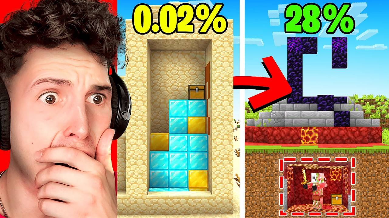 Я Проверил СЕКРЕТНЫЕ Комнаты, Которые СУЩЕСТВУЮТ в Майнкрафт... смотреть онлайн