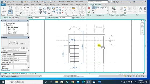 Video 17 part 1 - Revit Stair By Components-Multi story Stair смотреть онлайн