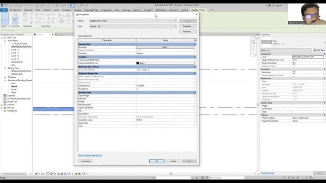Revit class (june,2022)-2 (imperial or metric templates, floor level, import cad, floor etc) смотреть онлайн