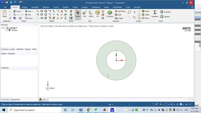 Chapter 9: ANSYS works on a simple 2D steady state thermal problem. смотреть онлайн