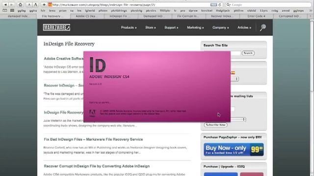 Damaged InDesign File Recovery by Markzware - David Dilling смотреть онлайн