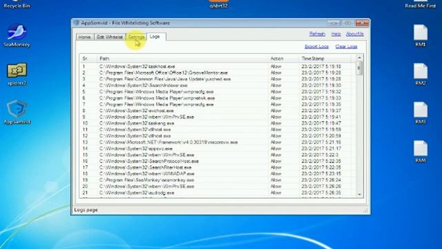 AppSamvid A freeware Whitelisting Anti Exe смотреть онлайн