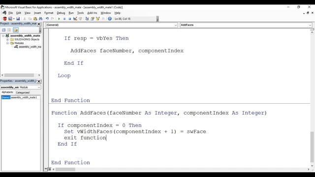 Solidworks VBA Macro – Add Width Mate смотреть онлайн