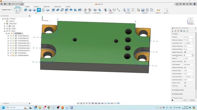 CÁCH LÀM HÀNG ĐỐI XỨNG TRÊN PHẦN MỀM FUSION 360 смотреть онлайн