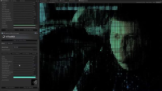 VJToolkit - Ascii Art / Matrix Effect смотреть онлайн