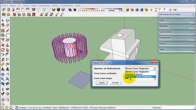 Sketchup Plugins - Joint Push Pull смотреть онлайн