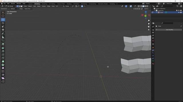 Blender addon adjust number of segments of poly lines or quad surfaces смотреть онлайн