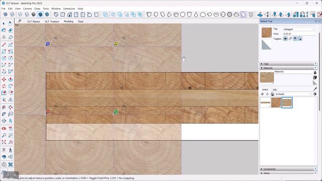 Building Realistic Combined Materials with SketchUp (CLT Example) - No Photoshop Needed! смотреть онлайн