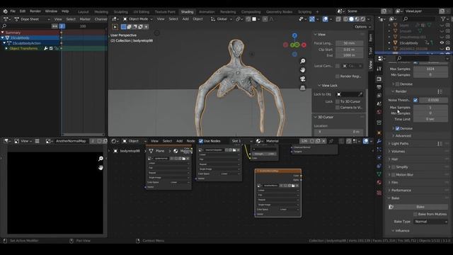 How to bake a normal map for Blender and Unreal Engine! (Tutorial) смотреть онлайн