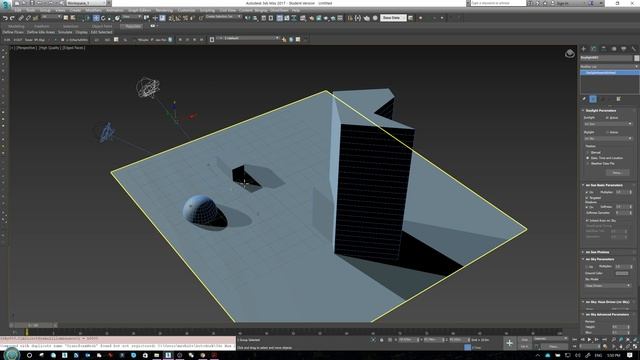 3ds Max - Wire Parameters Part 2 (Suns - link solar dates) смотреть онлайн