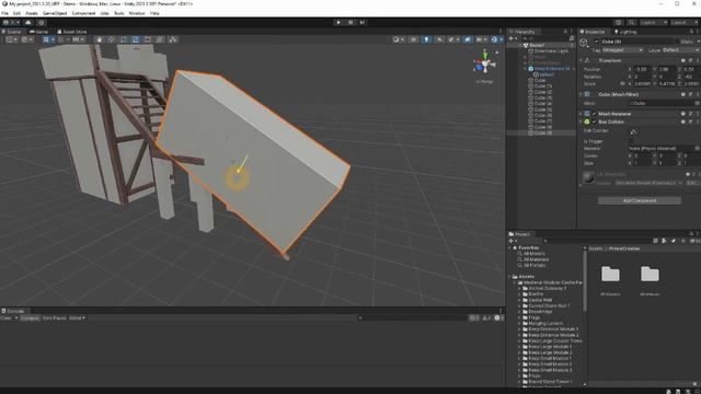 Creating A Custom Mesh Collider In Unity смотреть онлайн