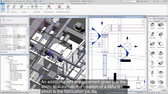 Revit 2018.1 New Feature - API for Fabrication смотреть онлайн