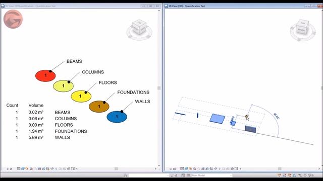 Revit Quantification Example #2 смотреть онлайн