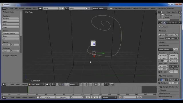 Blender quick fire with curve guide demo / tutorial смотреть онлайн