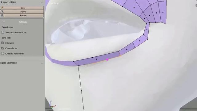 Retopology with Addon Snap Utilities смотреть онлайн