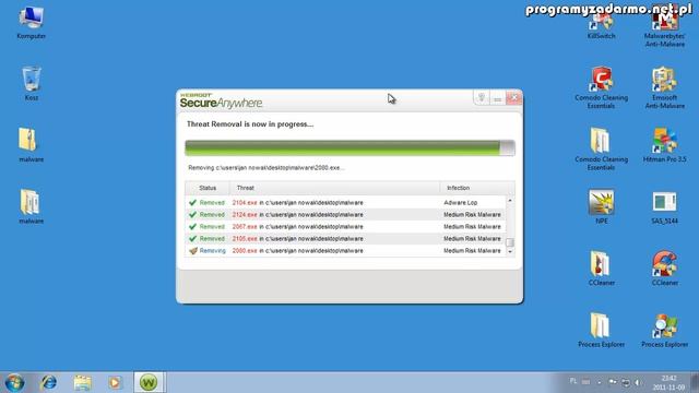 Webroot Secure Anywhere Complete 2012 - test skanera na żądanie. смотреть онлайн