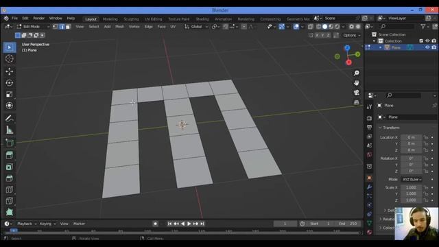 How to quickly fill faces using F2 Addon | blender modeling tutorials смотреть онлайн
