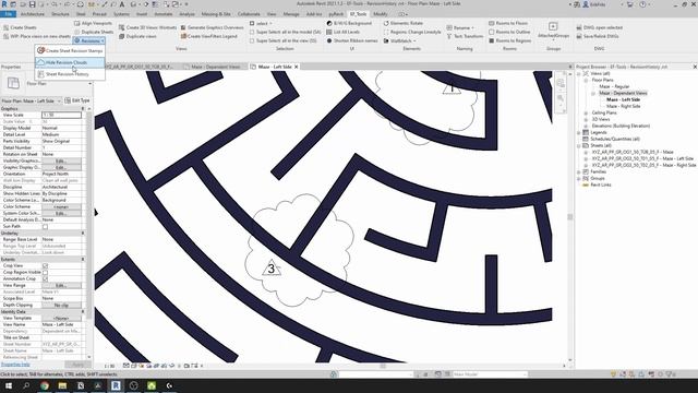 Revisions in Autodesk Revit (Revision History, Hide Clouds) [EF-Tools] смотреть онлайн