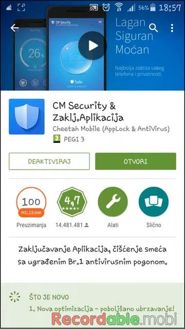 Najbolji antivirus i cistac za android uredaje смотреть онлайн