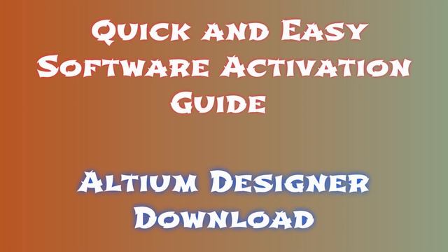 Complete Guide To Altium Designer Installation And Activation / Altium Designer 2024 Download