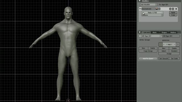 blender decimate modifier UV's смотреть онлайн