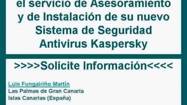 Antivirus Kaspersky para Empresas - Asesoramiento y Diseño GRATIS смотреть онлайн