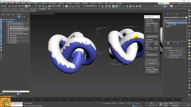 Video Course 3ds max Autodesk PolySnow: 011 Il Bake della Neve смотреть онлайн