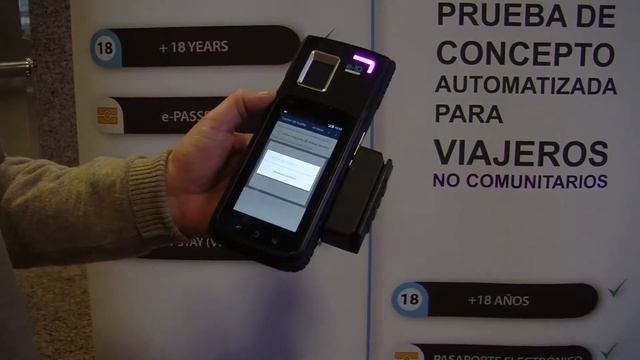 Atos Mobile device for visa exempt scenario (ABC4EU project) смотреть онлайн