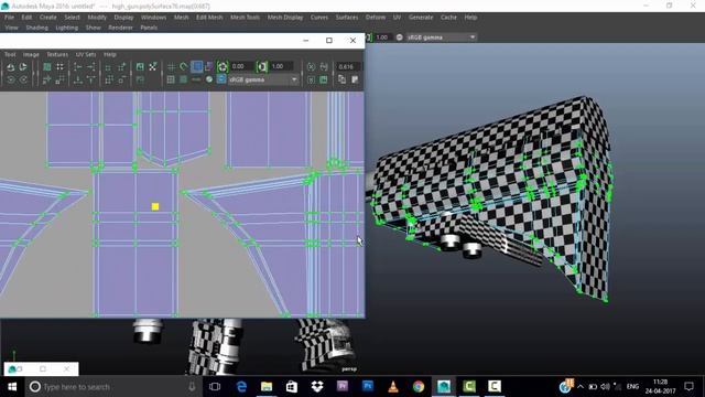 autodesk maya gun unwrapping смотреть онлайн