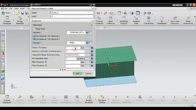 NX Nastran Tutorial - Analysis of I section смотреть онлайн