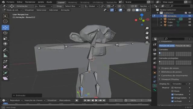 Estou Me Adaptando ao Blender 2 92 ( Animação de Personagem) смотреть онлайн