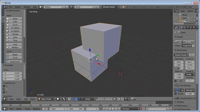 Blender How To Join Objects смотреть онлайн