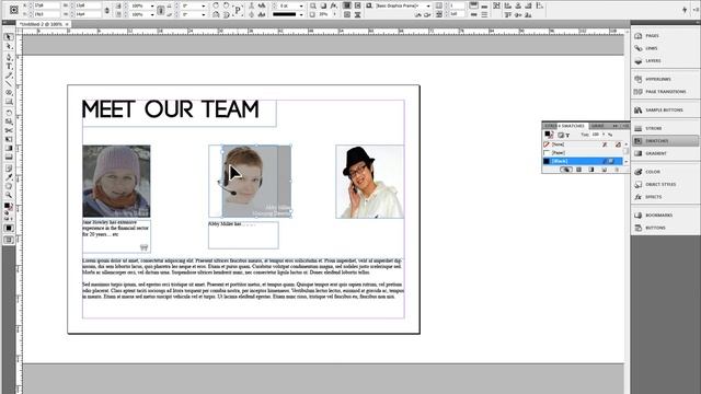 [How to] Make grey-out image when hovered/ Rollover Popups in InDesign смотреть онлайн