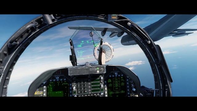 DCS: World F/A-18C First full aerial refueling смотреть онлайн