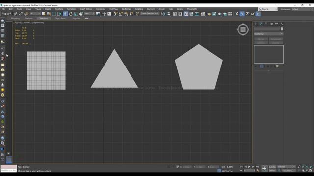 Curso de modelado inicial 3DS MAX - Clase 8 Quad,Tris, Engels Que son смотреть онлайн