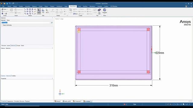 Ansys SpaceClaim - Sheet Metal Manufacturing смотреть онлайн