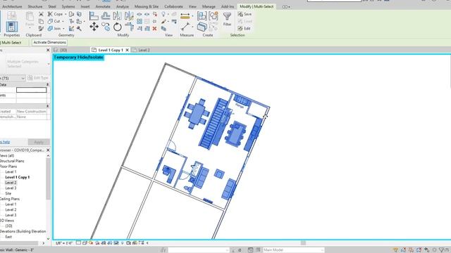 How to mirror floor plans in Revit | Mirror смотреть онлайн