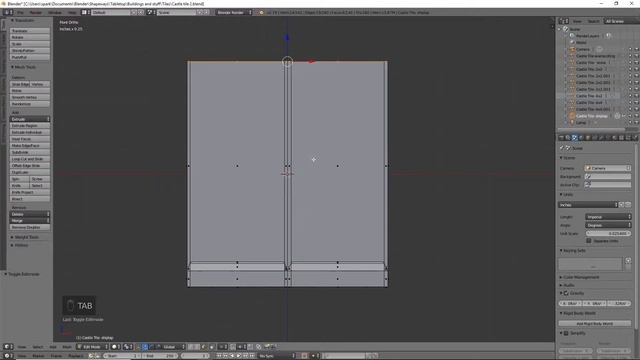 Blender Tutorial | Adding 3 Different Styles of Walls to Dungeon Tiles смотреть онлайн