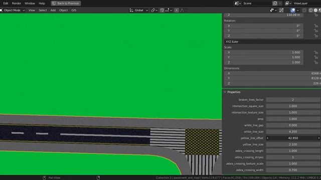blender city streets (procedural road textures) смотреть онлайн