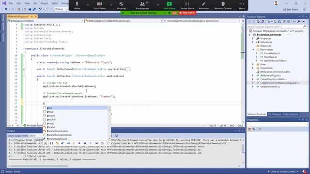 Revit API in Arabic - #47 - Creating the Tab & the Panels - Ahmed Gamal Abdel Gawad смотреть онлайн