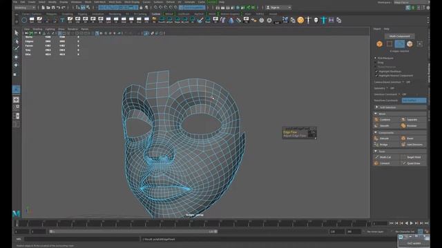 Maya Retopology Tutorial - Quad Draw - Part 1