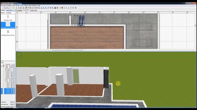 Modern villa 2 colour remake-casas modernas (Sweet Home 3D) смотреть онлайн