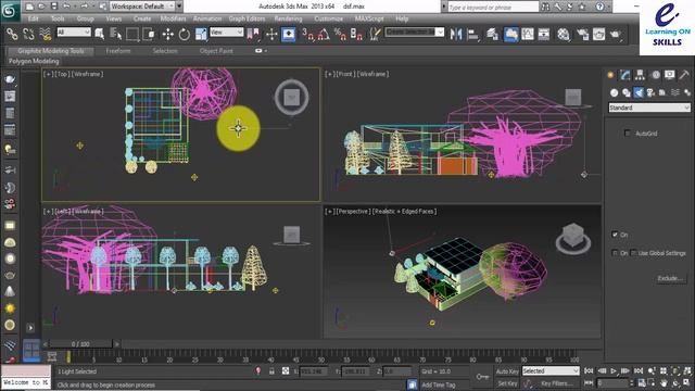 3Ds Max lighting tutorial lecture no 14 in Hindi Urdu |3ds max tutorial of light settings смотреть онлайн
