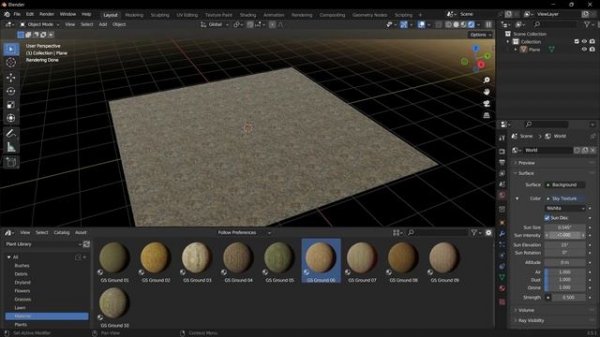 BLENDER'S PLANT LIBRARY: Add Realistic 160+ Plants for Free Step by Step