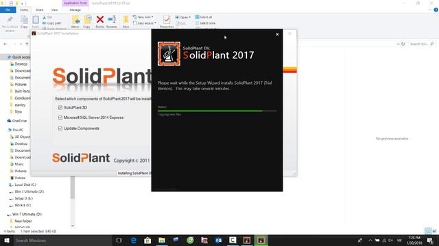 Installation guide for SolidPlant 3D смотреть онлайн
