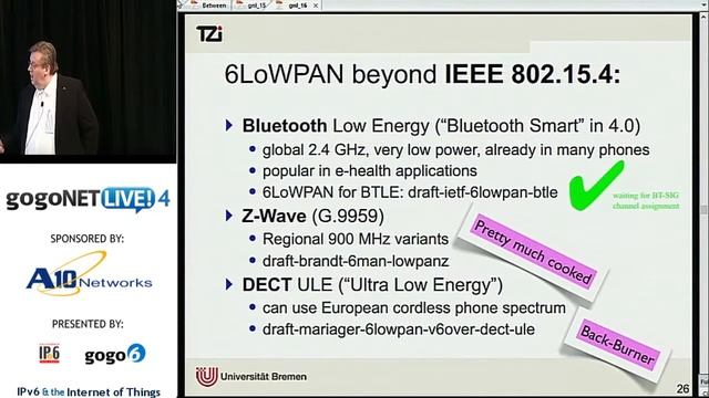Scaling the Web to Billions of Nodes by Carsten Bormann at gogoNET LIVE! 4 IPv6 & IoT Conference смотреть онлайн