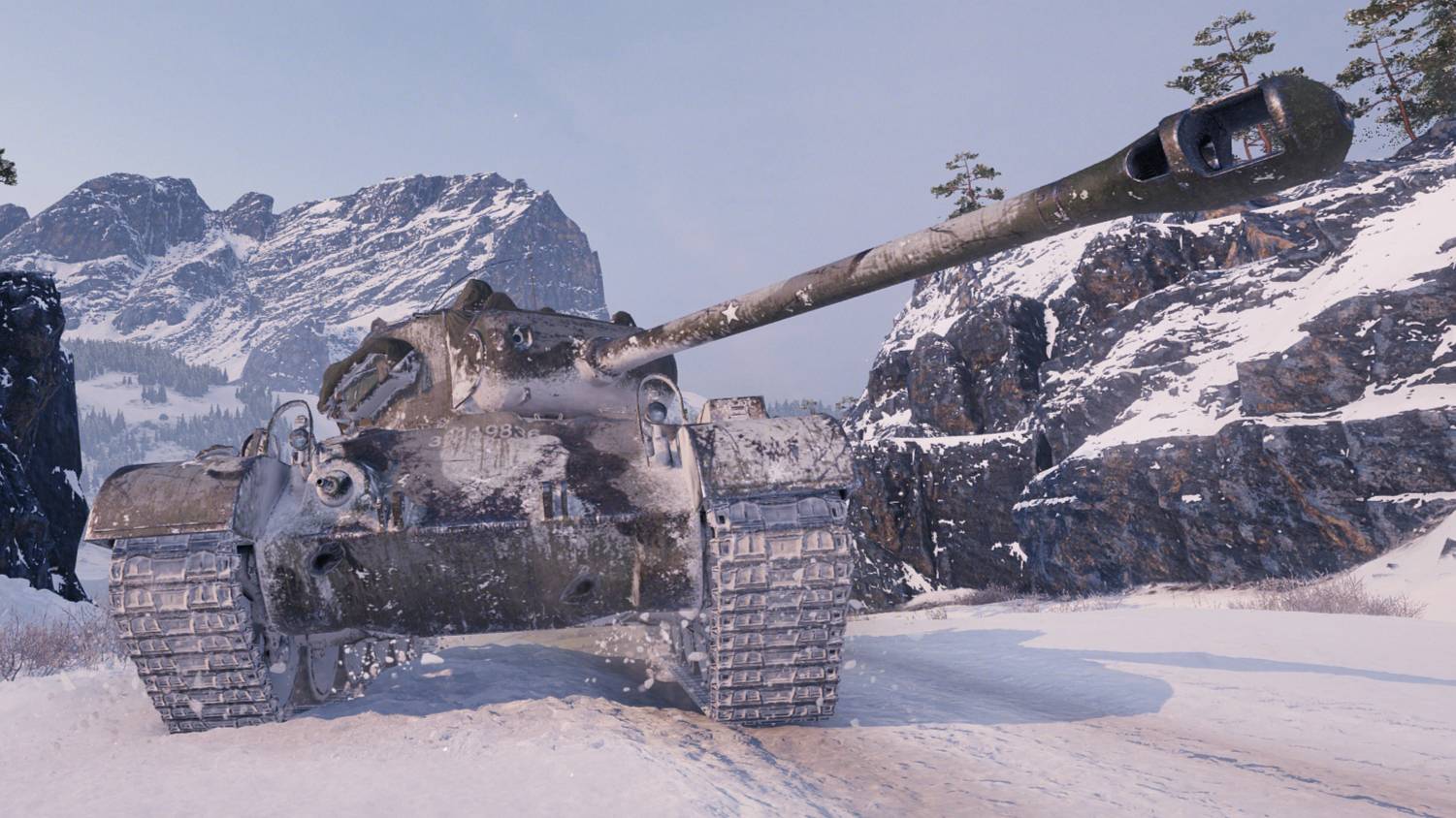 T26E3 Eagle 7 - Карта Линия Маннергейма. смотреть онлайн