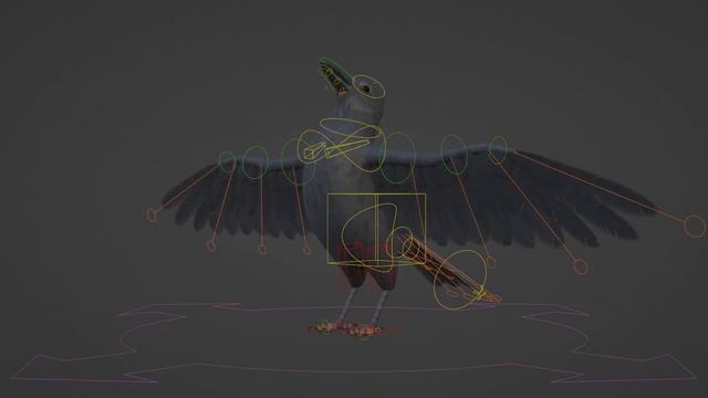The Crow Rigged Character for Blender смотреть онлайн