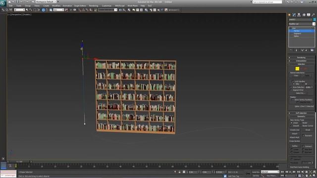 DEMO: Parametric Bookcases with RailClone in 3ds Max смотреть онлайн